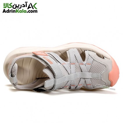 صندل طبیعت گردی زنانه هومتو مدل humtto 740977B-2 رنگ طوسی/صورتی