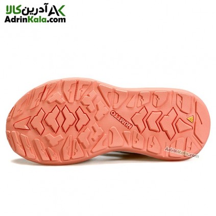 صندل هامتو زنانه مدل 740977B-2 رنگ طوسی/صورتی