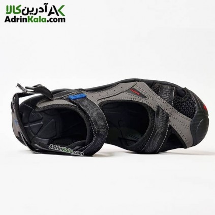 صندل رانینگ مردانه هامتو مدل humtto 10-9601 رنگ مشکی/خاکستری تیره