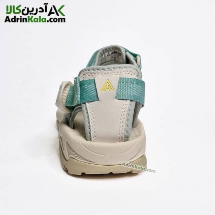 صندل هامتو مدل 9602-14 رنگ طوسی/سبز روشن