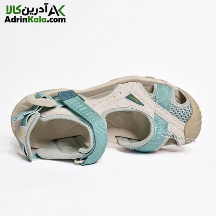 صندل رانینگ زنانه هومتو مدل humtto 9602-14 رنگ طوسی/سبز روشن