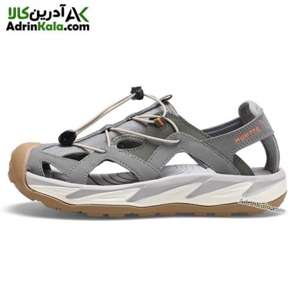 صندل پیاده روی مردانه هامتو مدل 740086A-1 رنگ خاکستری