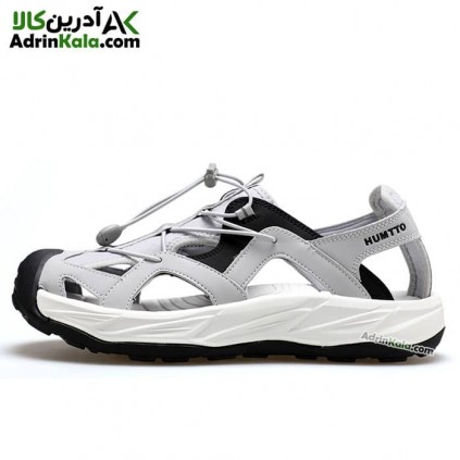 صندل پیاده روی مردانه هامتو مدل 740086A-2 رنگ طوسی