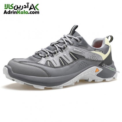 کفش پیاده روی مردانه هامتو مدل 150226A-3 رنگ خاکستری تیره