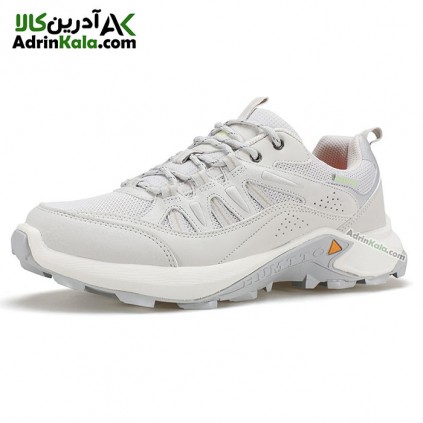 کفش پیاده روی مردانه هامتو مدل 150226A-4 رنگ طوسی روشن