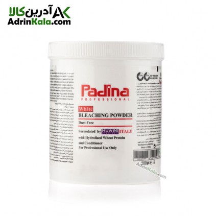 پودر دکلره سفید 300 گرمی پادینا