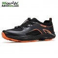 کفش پیاده روی راحتی مردانه هامتو مدل 350724A-2 رنگ مشکی/نارنجی