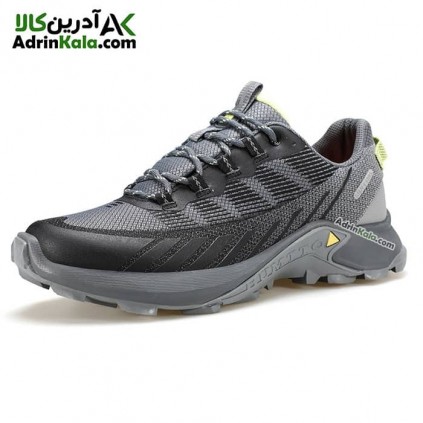 کفش پیاده روی مردانه هامتو مدل 150187A-2 رنگ خاکستری تیره