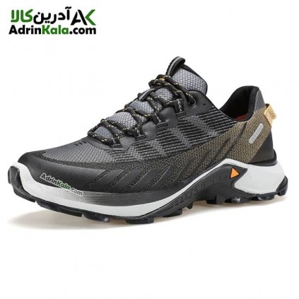 کفش پیاده روی مردانه هامتو مدل 150187A-3 رنگ مشکی/خاکی