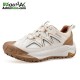 کفش پیاده روی مردانه هامتو مدل 150633A-2 رنگ سفید/کرم(بژ)
