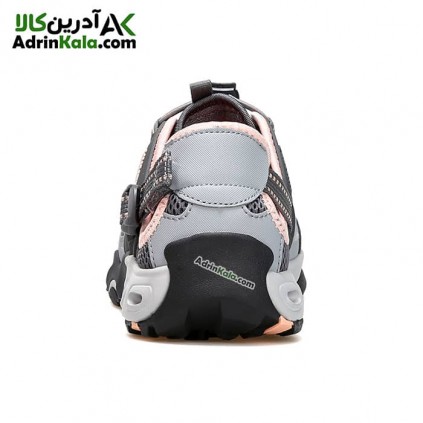 کفش زنانه هامتو مدل 630261B-1 رنگ خاکستری/صورتی روشن