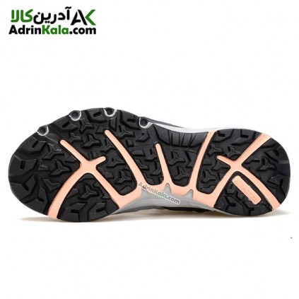 کفش صندل هامتو زنانه مدل 630261B-1 رنگ خاکستری/صورتی روشن