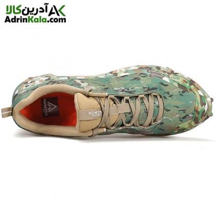 کفش رانینگ مردانه هامتو کد 110399A-10 رنگ سبز ارتشی