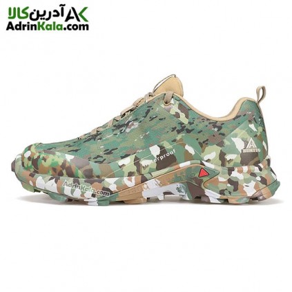 کفش طبیعت گردی مردانه هامتو کد 110399A-10 رنگ سبز ارتشی
