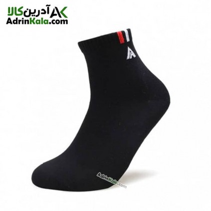 جوراب زنانه هامتو مدل HB202228-1 ساق کوتاه رنگ مشکی