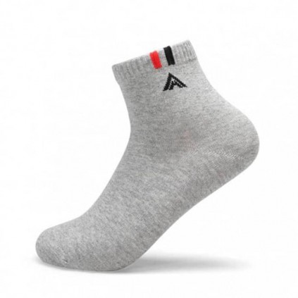 جوراب مردانه هامتو مدل HB202228-2 ساق کوتاه رنگ طوسی