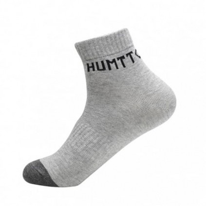 جوراب هامتو مدل HB202120-1 ساق کوتاه رنگ طوسی