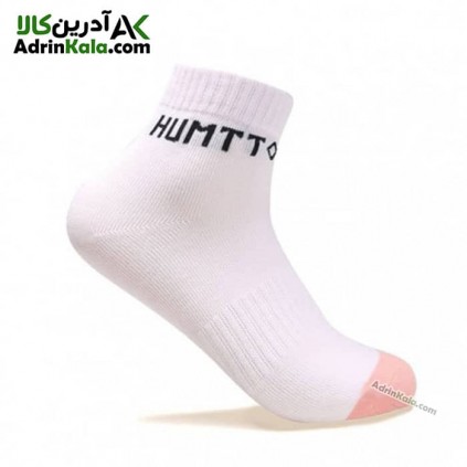جوراب زنانه هامتو مدل HB202120-2 ساق کوتاه رنگ صورتی روشن