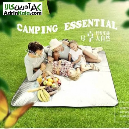 زیرانداز چادر کوهنوردی سایز کوچک رنگ نقره ای