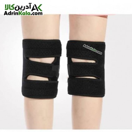 زانو بند طبی هامتو مدل HB202111-1 رنگ مشکی