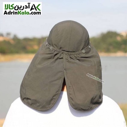 کلاه آفتابگیر زنانه هامتو مدل HB202112-1 رنگ سبز تیره