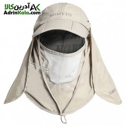 کلاه آفتابگیر زنانه هامتو مدل HB202112-2 رنگ خاکی