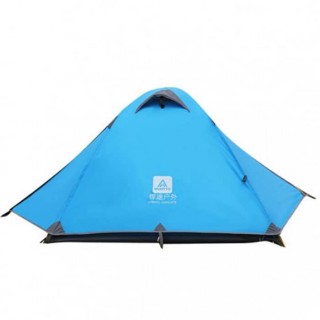چادر کوهنوردی دوپوش 2 نفره هامتو مدل HT012F رنگ آبی