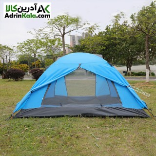 چادر دوپوش 2 نفره هامتو مدل HT012F رنگ آبی