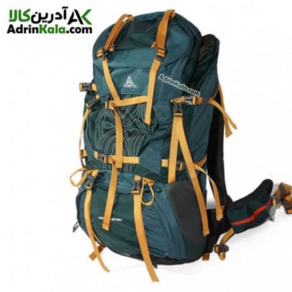 کوله پشتی جنگل نوردی 75 لیتری هامتو مدل HB202107-1 رنگ سبز کله غازی