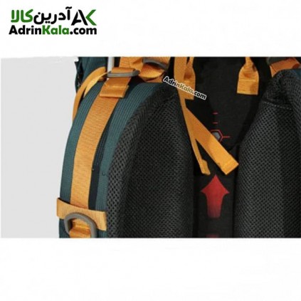 کوله پشتی هامتو مدل HB202107-1 رنگ سبز کله غازی