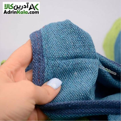 تخت آویز (ننو) جنگلی یک نفره هامتو مدل HT011F-1 رنگ آبی