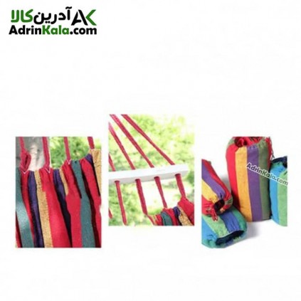 تخت آویز (ننو) یک نفره هامتو مدل HT011F-2 رنگ قرمز