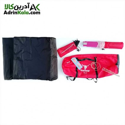 چادر 3 نفره کله گاوی (پکینیو) کد K2019 رنگ قرمز