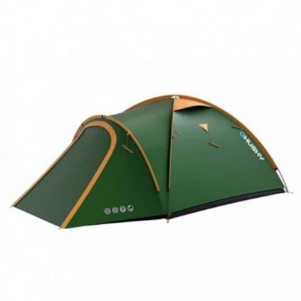 چادر 3 نفره هاسکی مدل bizon 3 classic رنگ سبز