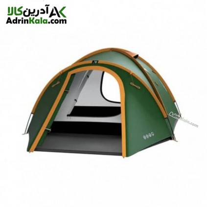 چادر کمپینگ 3 نفره هاسکی مدل bizon 3 classic رنگ سبز