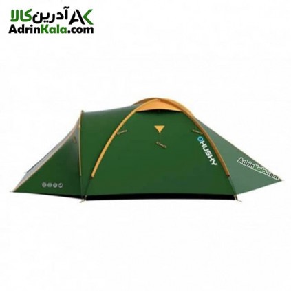 چادر مسافرتی 3 نفره هاسکی مدل bizon 3 classic رنگ سبز