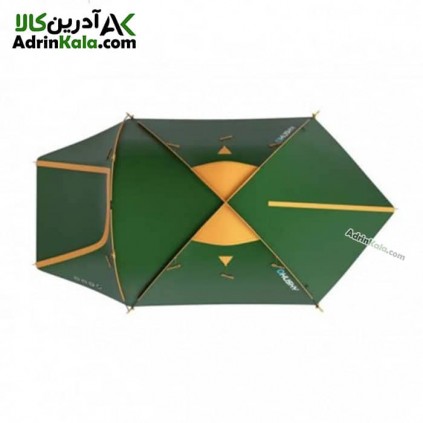 چادر 3 نفره هاسکی مدل bizon 3 classic رنگ سبز