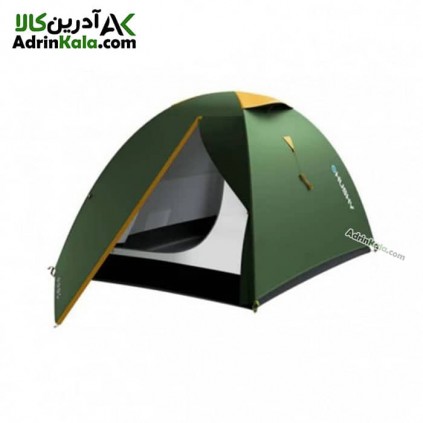 چادر کوهنوردی دو نفره هاسکی مدل bizam 2 classic رنگ سبز