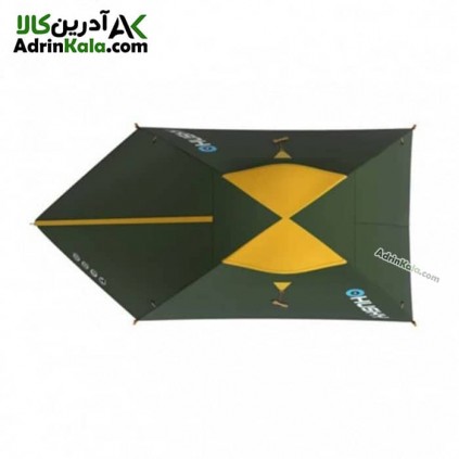 چادر 2 نفره هاسکی مدل bizam 2 classic رنگ سبز