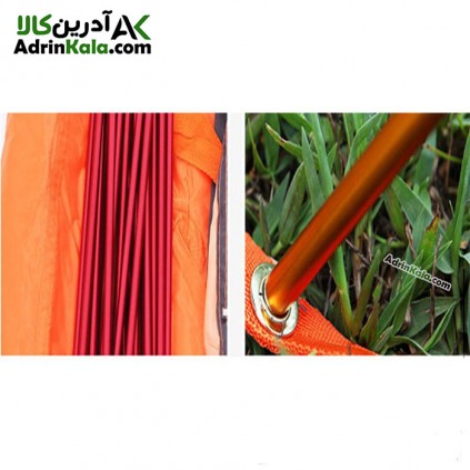 چادر کمپینگ 3-2 نفره کله گاوی مدل PKN-C2001 رنگ نارنجی