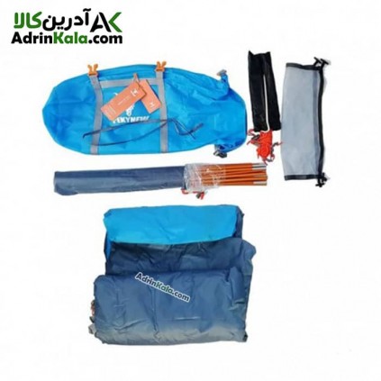 چادر مسافرتی 2 نفره کله گاوی مدل PKN-C2001-B رنگ آبی
