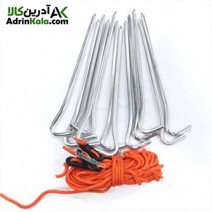 چادر کمپینگ 3-2 نفره کله گاوی مدل PKN-C2001-B رنگ نارنجی