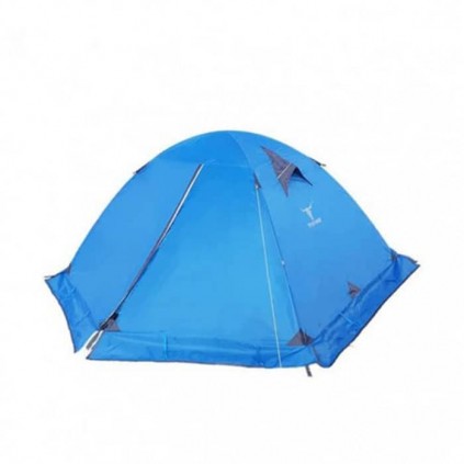 چادر کوهنوردی 3-2 نفره کله گاوی مدل PKN-C2001-B رنگ آبی