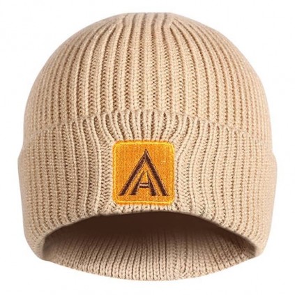 کلاه بافتنی مردانه و زنانه هامتو مدل humtto HB202121-1 رنگ خاکی