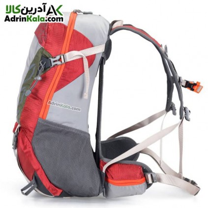 خرید کوله پشتی کوهنوردی 30 لیتری هامتو مدل HB202212-2 رنگ خاکستری/قرمز