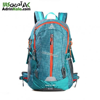 خرید کوله پشتی کوهنوردی 38 لیتری هامتو کد HB202202-2 رنگ سبز فیروزه ای