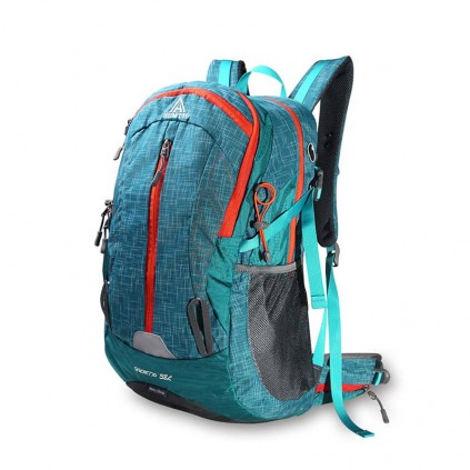 خرید کوله پشتی کوهنوردی 38 لیتری هامتو کد HB202202-2 رنگ سبز فیروزه ای