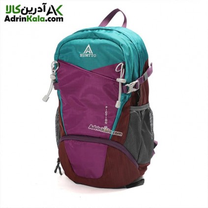 کوله پشتی کوهنوردی هامتو کد HB202208-1 رنگ بنفش/سبز