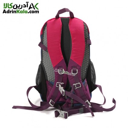 کوله پشتی کوهنوردی هامتو کد HB202208-3 رنگ بنفش/قرمز