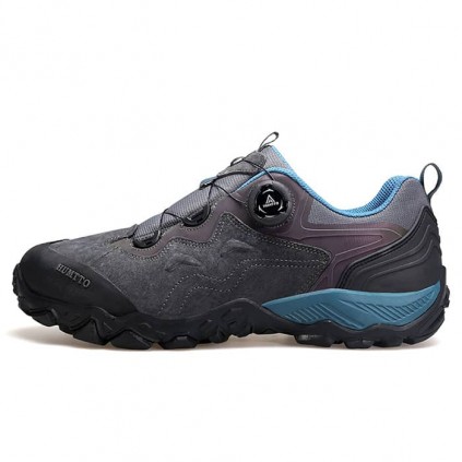 کفش مردانه هامتو مدل 140904A-1 رنگ خاکستری تیره